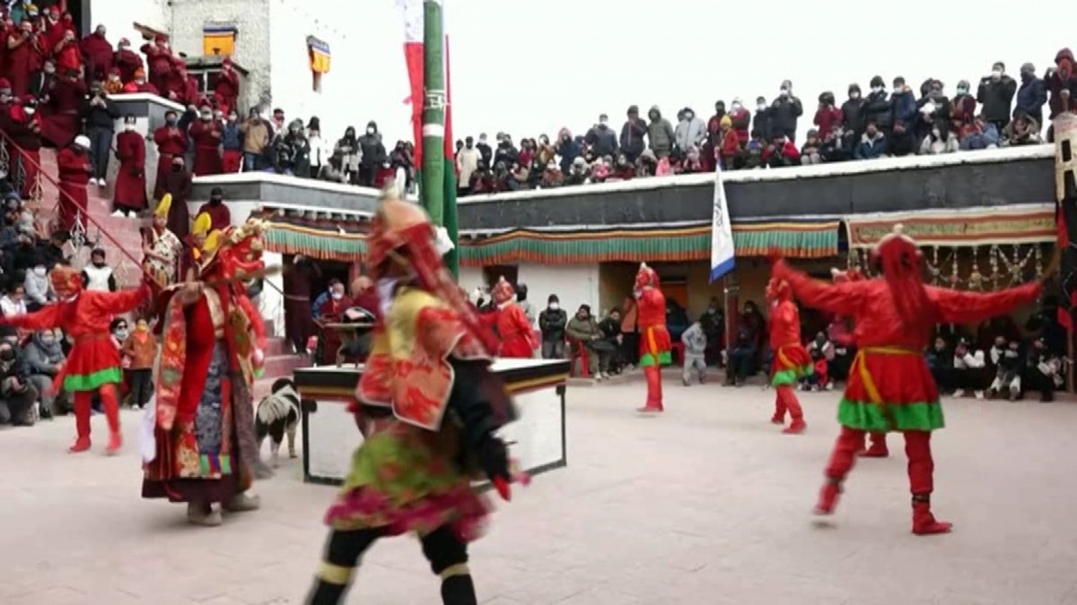 Lễ hội Phật giáo Tây Tạng tại miền Bắc Ấn Độ cuốn hút du khách