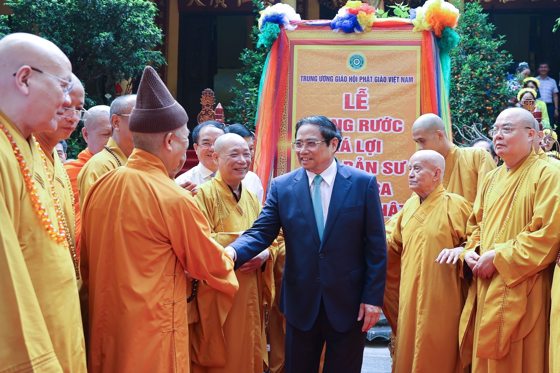 Thủ tướng Phạm Minh Chính chúc mừng Đại lễ Phật đản 2023.