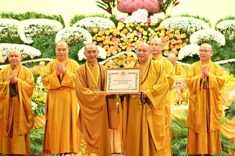Đại hội Phật giáo tỉnh Lào Cai bước vào phiên làm việc đầu tiên