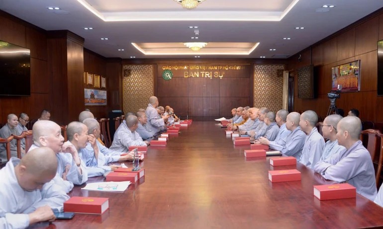 Phân ban Ni giới TP.HCM họp buổi đầu tiên triển khai hoạt động Phật sự