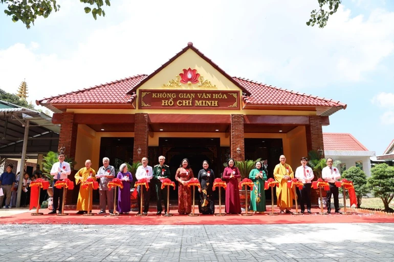 Tây Ninh: Không gian văn hóa Hồ Chí Minh được xây dựng tại chùa Vạn Linh